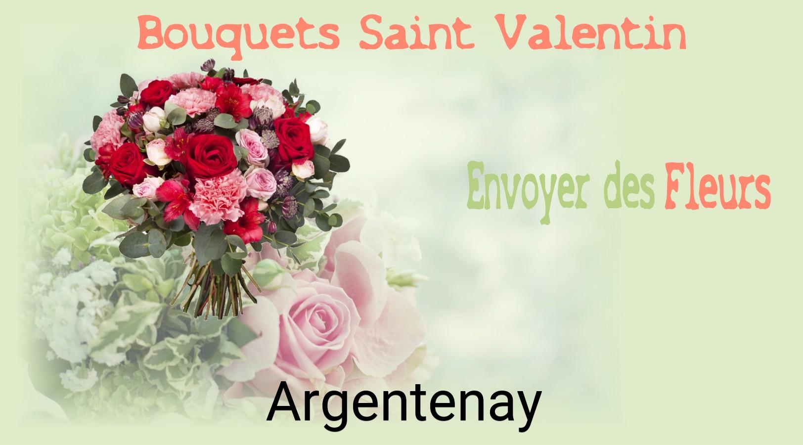 Roses de Saint-Valentin livrées à Argentenay